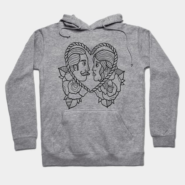 Love Conquers All Hoodie by Tylos